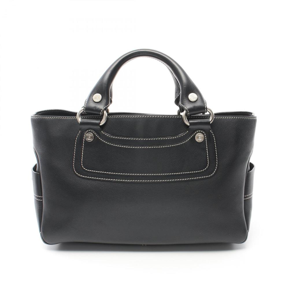 Celine Black Handbag Leather Boogie - Picture 2 of 9